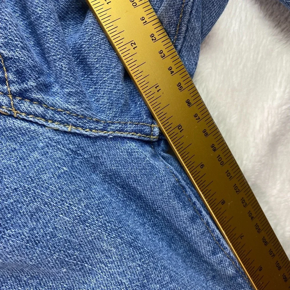 Levis 505 Jean Shorts Mens 42 Blue Vintage 00s Regular Fit‎ Mid Rise Denim Jorts